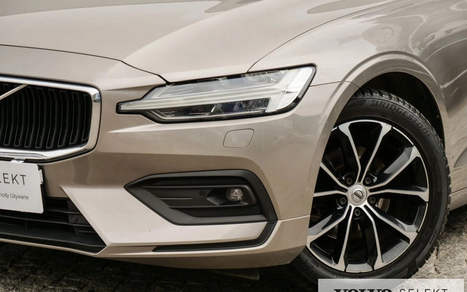 Volvo V60 cena 114900 przebieg: 121660, rok produkcji 2019 z Pilawa małe 596